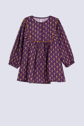 Plum Garden Girl's Top